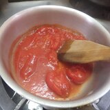 簡単トマトソース(トマトホール缶ver)